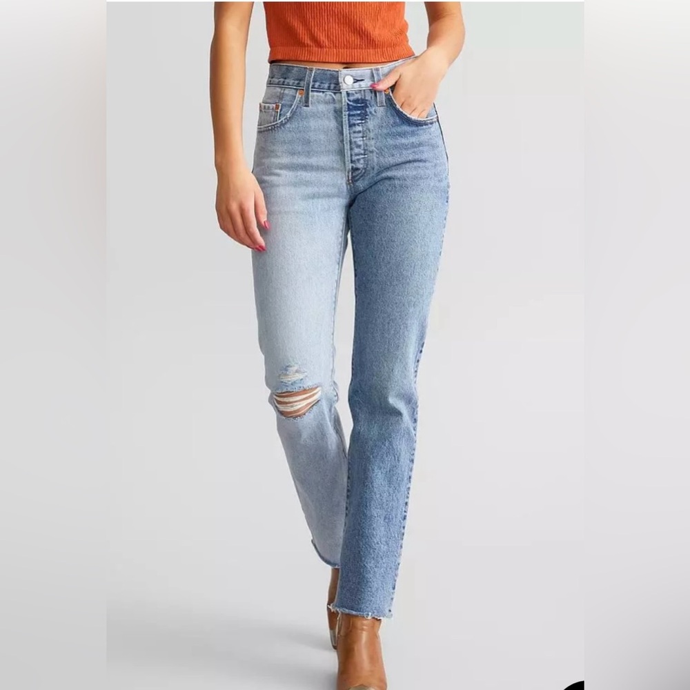 501 Levi’s two tone jeans
